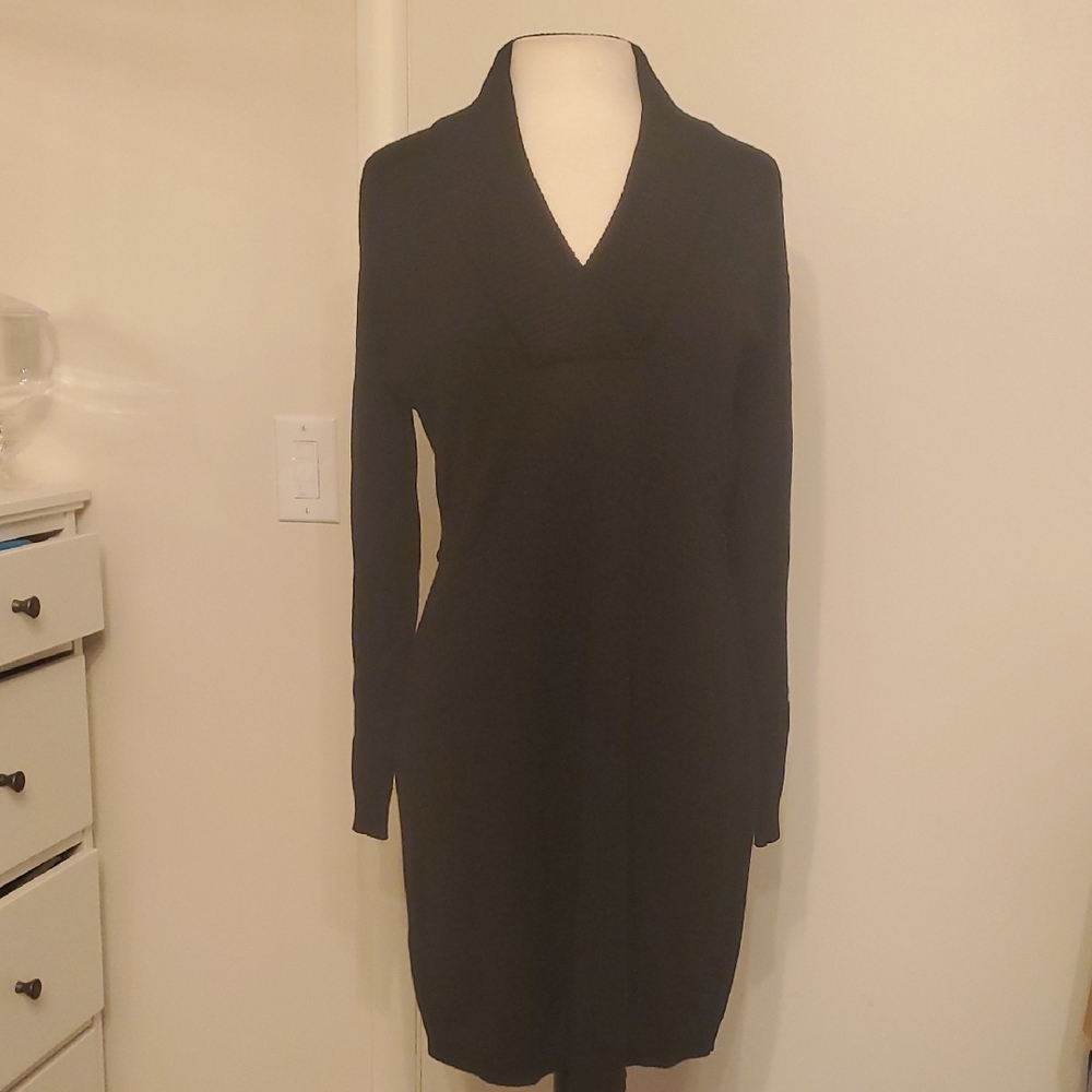 Marc New York Black Long Sleeve Dress